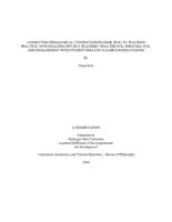 Connecting pedagogical content knowledge (pck) to teaching practice : investigating physics teachers' enacted pck, personal pck, and engagement with student ideas in classroom discussions