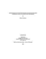 UNDERSTANDING THE FACTORS AFFECTING DIGITAL INCLUSION AND EXCLUSION : A COMPARATIVE STUDY OF THE UNITED STATES AND INDONESIA