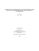 Contributions to the epidemiology of cocaine dependence : novel estimates of transition probabilities among subgroups of cocaine initiates