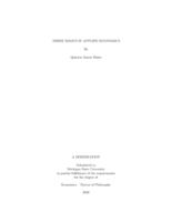 Three essays in applied economics