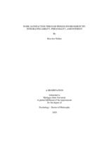 Work Satisfaction Through Person-Environment Fit : Integrating Ability, Personality, and Interest