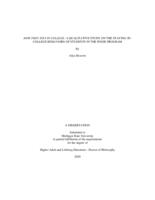 HOW THEY STAY IN COLLEGE : A QUALITATIVE STUDY ON THE STAYING-IN-COLLEGE BEHAVIORS OF STUDENTS IN THE POSSE PROGRAM