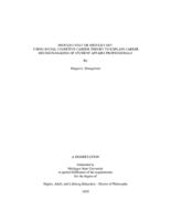 Should I stay or should I go? : Using Social Cognitive Career Theory to explain career decision-making of student affairs professionals