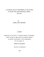 A historical study of some effects of dual control in the New York educational system, 1854-1904