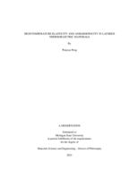 High-temperature elasticity and anharmonicity in layered thermoelectric materials