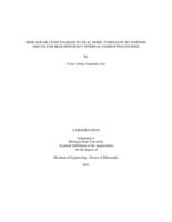 HIGH-EGR DILUTION ENABLED BY DUAL MODE, TURBULENT JET IGNITION  (DM-TJI) FOR HIGH-EFFICIENCY INTERNAL COMBUSTION ENGINES