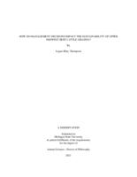 HOW DO MANAGEMENT DECISIONS IMPACT THE SUSTAINABILITY OF UPPER MIDWEST BEEF CATTLE GRAZING?