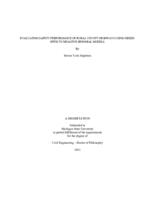 EVALUATING SAFETY PERFORMANCE OF RURAL COUNTY HIGHWAYS USING MIXED-EFFECTS NEGATIVE BINOMIAL MODELS