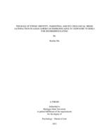 THE ROLE OF ETHNIC IDENTITY, PARENTING, AND PSYCHOLOGICAL NEEDS SATISFACTION IN ASIAN AMERICAN EMERGING ADULTS’ EXPOSURE TO RISKS FOR DISORDERED EATING