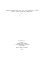 FERROMAGNETIC JOSEPHSON JUNCTIONS WITH BOTH IN AND OUT OF PLANE MAGNETIC ANISOTROPY