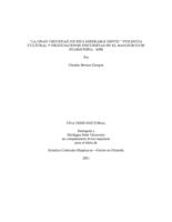 "LA GRAN CEGUEDAD DE ESTA MISERABLE GENTE : " VIOLENCIA CULTURAL Y NEGOCIACIONES DISCURSIVAS EN EL MANUSCRITO DE HUAROCHIRI (c. 1608)