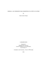 CHEMICAL AND THERMODYNAMIC PROPERTIES OF ACCEPT2.0 CLUSTERS