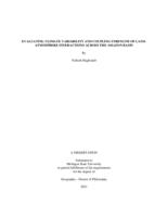 EVALUATING CLIMATE VARIABILITY AND COUPLING STRENGTH OF LAND-ATMOSPHERE INTERACTIONS ACROSS THE AMAZON BASIN