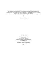 Measuring Evaporation Rate Constants of Highly Volatile Compounds and Investigating the Effect of Interface on a Kinetic Model Applied to Forensic Fire Debris