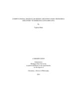 Computational Molecular Design and Innovation : from Drug Discovery to Emerging Contaminants