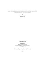 Real-time Model-based Estimation of Transfer Case Clutch Parameters and Traction Torque