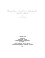 SPATIOTEMPORAL DYNAMICS OF WILD POPULATIONS IN HUMAN-DOMINATED LANDSCAPES AND AQUASCAPES : MULTIPLE SCALES AND MODES FOR INFERENCE