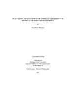 Evaluation and management of coffee quality defects in Rwanda : case of potato taste defect