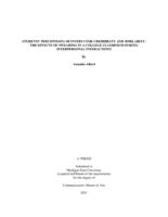 Students' perceptions of instructor credibility and similarity : the effects of swearing in a college classroom during interpersonal interactions