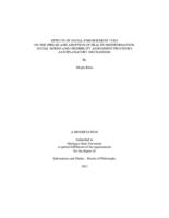 Effects of social endorsement cues on the spread and adoption of health misinformation : social norms and credibility assessment processes as explanatory mechanisms