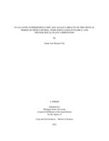 EVALUATING INTERSEEDING CORN AND ALFALFA IMPACTS ON THE CRITICAL PERIOD OF WEED CONTROL, WEED POPULATION DYNAMICS, AND PHYSIOLOGICAL PLANT COMPETITION