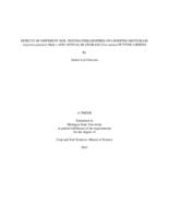 Effects of Different Soil Testing Philosophies on Creeping Bentgrass (Agrostis Palustris Huds.) and Annual Bluegrass (Poa Annua) Putting Greens