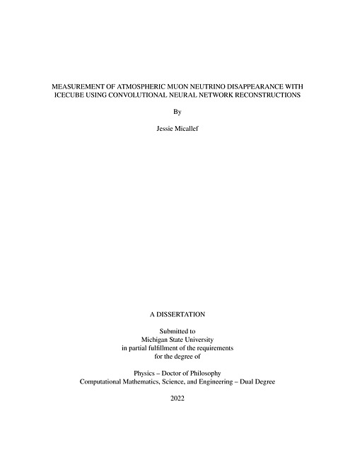 Measurement of atmospheric muon neutrino disappearance with IceCube using convolutional neural network reconstructions