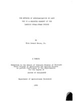 The effects of suburbanization on land use in a selected segment of the Lansing rural-urban fringe