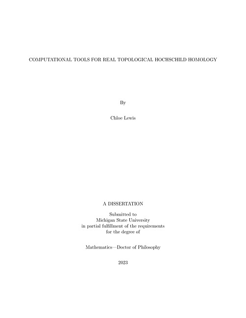 Computational tools for Real topological Hochschild homology