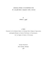 Ecological studies on the vertebrate fauna of a 500-acre farm in Kalamazoo County, Michigan