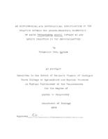 An histochemical and morphological investigation of the relation between the growth promoting properties of aging Tetrahymena geleii (strain W) and lesion induction in the chorioallantois