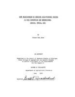 Some relationships of selected socio-economic factors to food consumption and expenditures