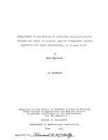 Development of new methods to determine the relationships between the draft requirement, and the fundamental factors affecting the draft requirements, of tillage tools