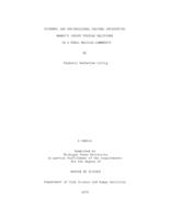 Economic and sociocultural factors influencing women's infant feeding decisions in a rural Mexican community