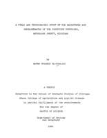 A field and petrographic study of the sandstones and conglomerates of the Porcupine Mountains, Ontonagon country, Michigan