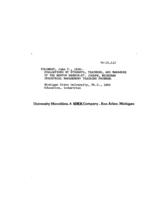 Evaluations by students, teachers, and managers of Benton Harbor-St. Joseph, Michigan Industrial Management Training Program