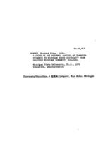 A study of the academic success of transfer students to Michigan State University from selected Michigan community colleges