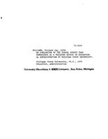 An evaluation of the School Survey Team experience as a training device in educational administration at Michigan State University