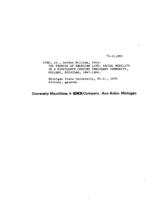 The promise of American life : social mobility in a nineteenth century immigrant community, Holland, Michigan, 1847-1894