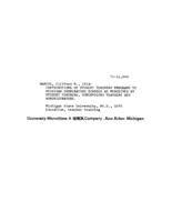 Contributions of student teaching programs to Michigan cooperating schools as perceived by student teachers, supervising teachers and administrators