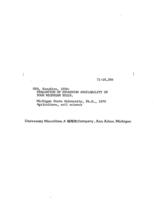 Evaluation of potassium availability of four Michigan soils