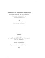 Determination of relationships between local government services and socio-economic structures in Michigan : an exploratory approach