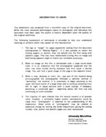 A comparative desecriptive study of MSU student volunteers and the relationship of their background and individual characteristics to student activists and to non-volunteer students