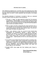 Employment & earning analysis of the Michigan Manpower Development and Training Act of 1962 Individual Referral Program