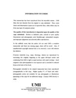 An analysis of baseline data to assess structural shifts, trends and linkages of Michigan's production agriculture economy during the 1970's and 1980's