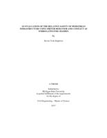 An evaluation of the relative safety of pedestrian infrastructure using driver behavior and conflict as surrogates for crashes