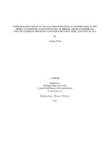 Epidemiologic traits of and factors potentially contributing to the highly pathogenic avian influenza outbreak among commercial poultry farms in Minnesota and Iowa between April and June of 2015