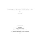 School leadership in Dirty Water : black and minoritized perspectives on mayoral control and turnaround in Waterbury, CT 2011-2016