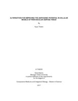 Alternatives for improving the adipogenic potential in cellular models of perivascular adipose tissue