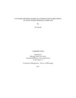 Cue-based decision-making in construction work crews : an agent-based modeling approach